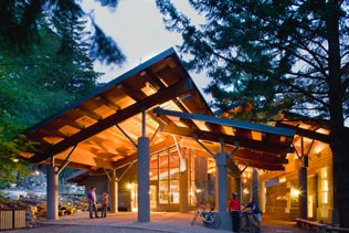 Photo of North Cascades Institute lodge