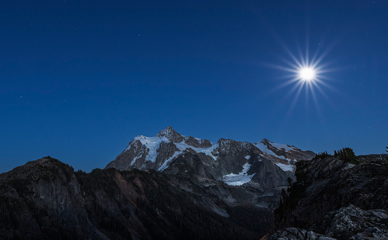 Night Sky Photography at Artist Point