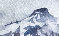 Snowy Cascades Watercolor Workshop - Online