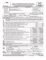 2018 Form 990 2018 Form 990
